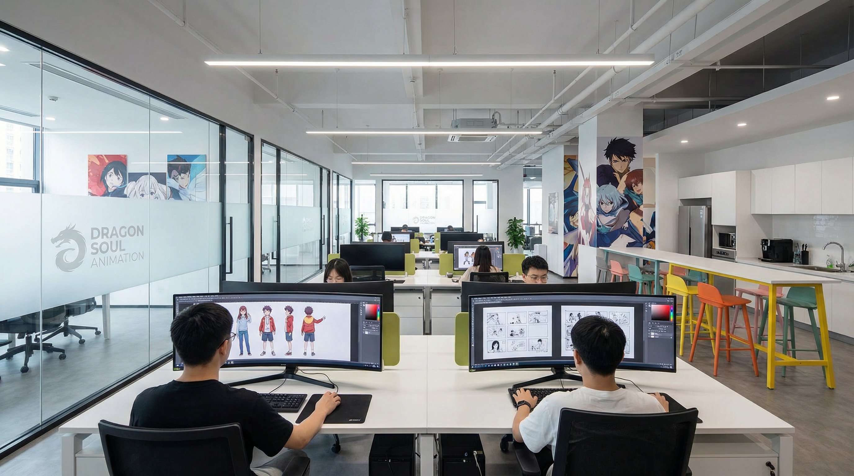 网红主播办公室