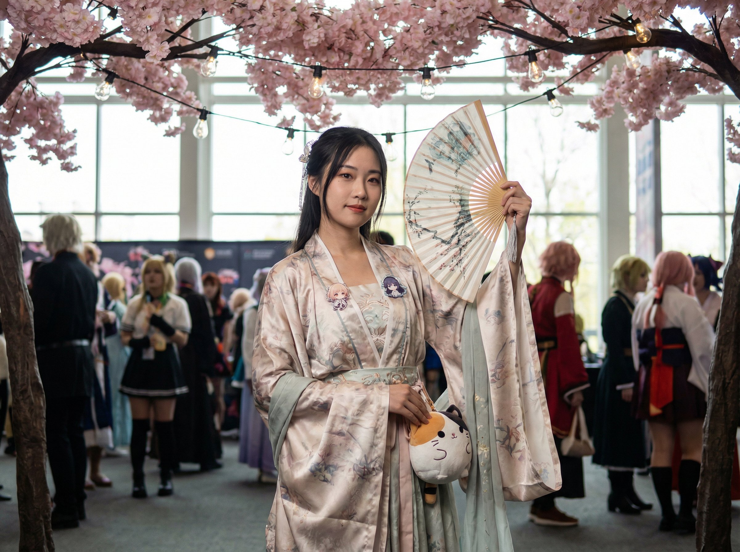 网红主播汉服少女