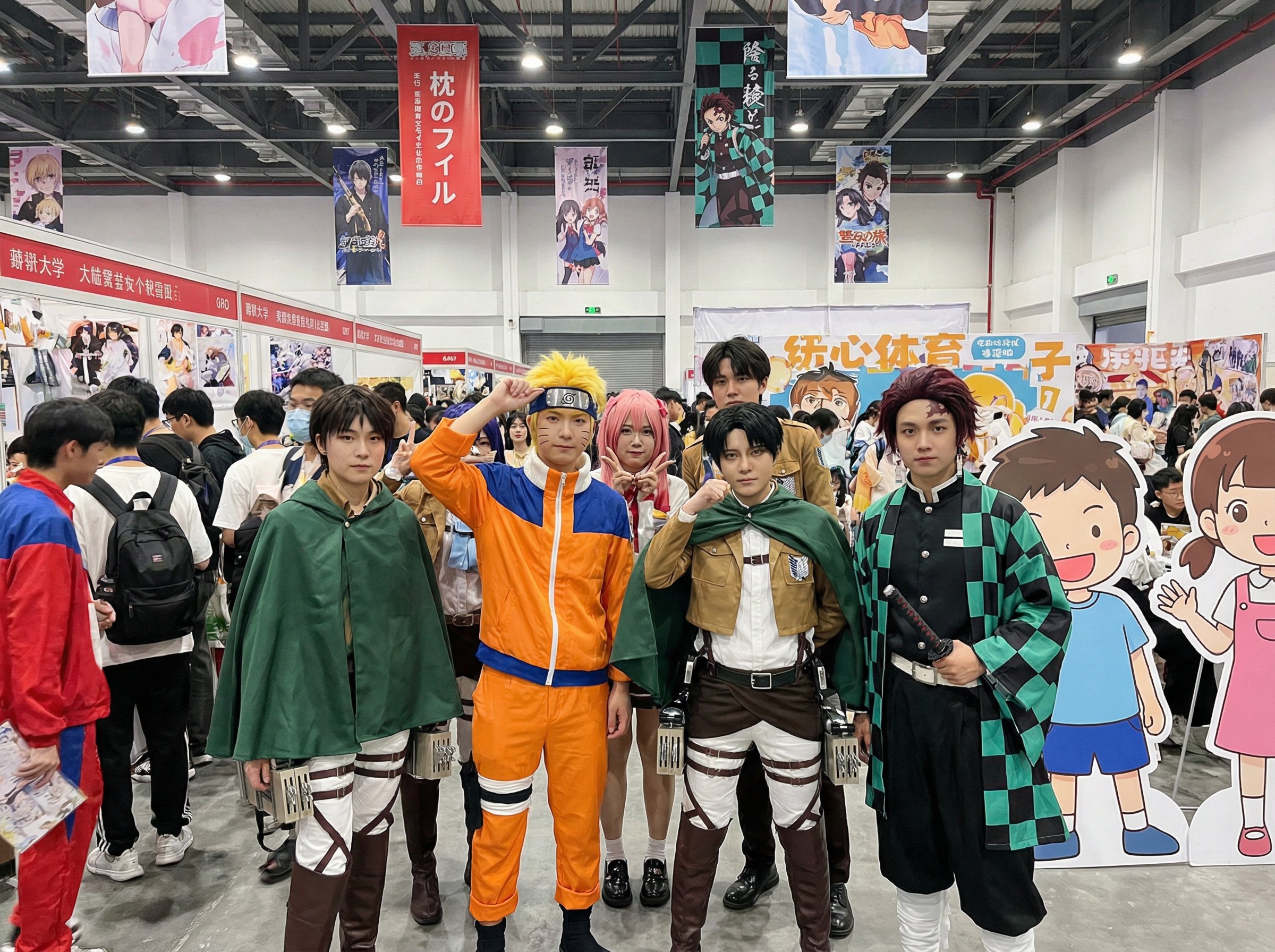 网红主播漫展集锦